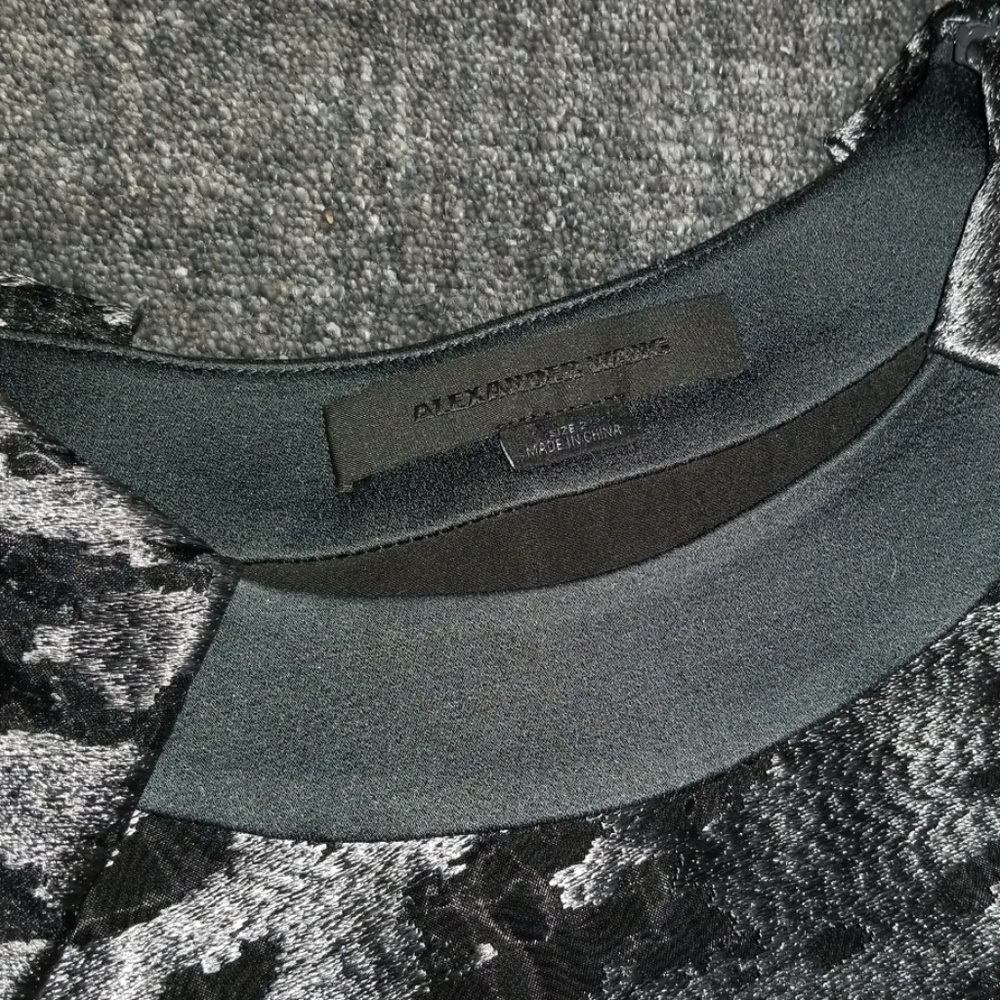 Alexander Wang Black Patterned Top 2 - image 8